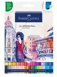 Faber-Castell Goldfaber Aqua Dual markers 24 stk